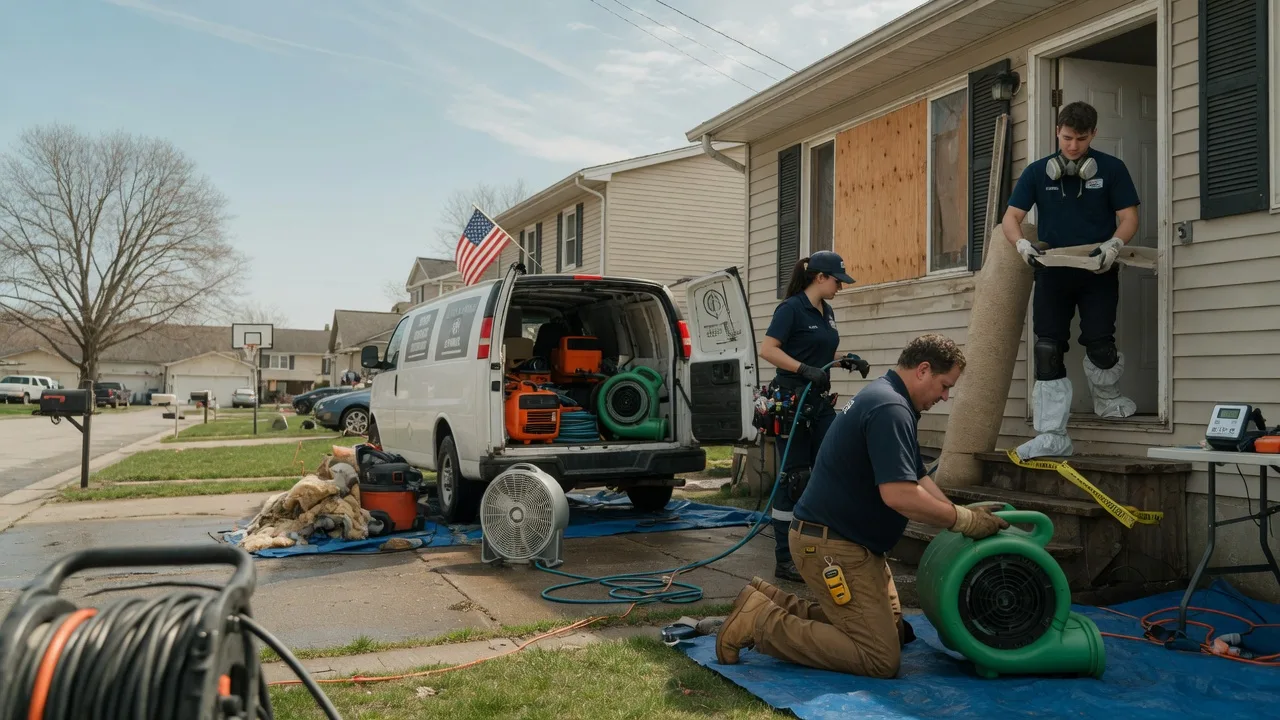 Water Damage Restoration in Marlow, OK near me